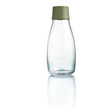 Oliwkowa szklana butelka ReTap, 300 ml