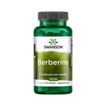 SWANSON Berberine 400mg - 60caps.Zdrowie i uroda > Poprawa Metabolizmu / Trawienia