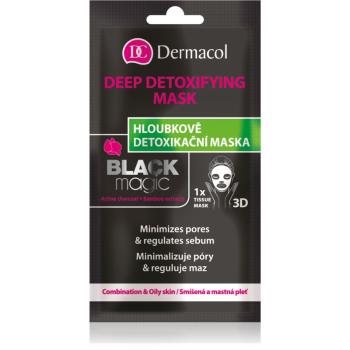 Dermacol Black Magic Detoksująca maska płócienna 1 szt.