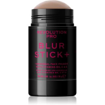 Revolution PRO Blur Stick + baza pod makeup do wygładzenia skóry i zmniejszenia porów z witaminami B, C, E 30 g