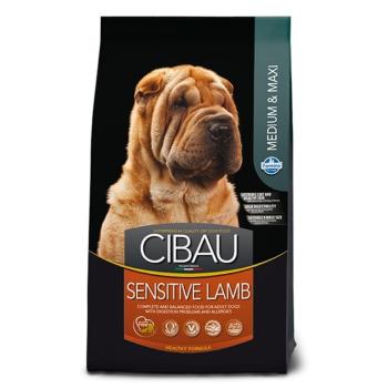 CIBAU Sensitive Lamb Medium &amp; Maxi 12 kg + 2 kg GRATIS