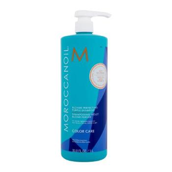 Moroccanoil Color Care Blonde Perfecting Purple Shampoo 1000 ml szampon do włosów dla kobiet