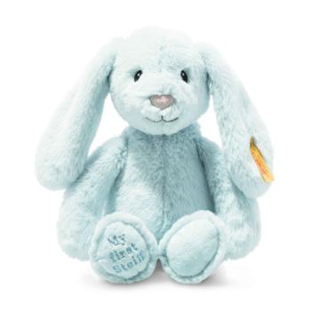Steiff Soft Cuddly Friends My first Steiff Hoppie rabbit , niebieski