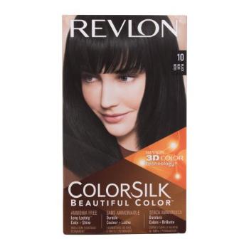 Revlon Colorsilk Beautiful Color farba do włosów Farba do włosów 59,1 ml + utleniacz 59,1 ml + odżywka 11,8 ml + rękawiczki dla kobiet 10 Black