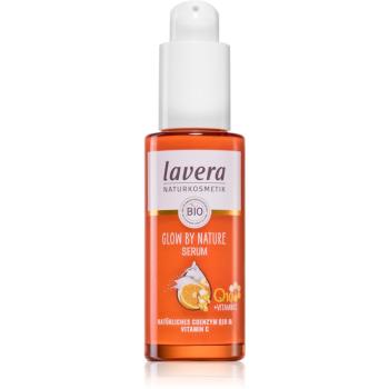 Lavera Glow by Nature odświeżające skórę serum nawilżające z witaminą C 30 ml