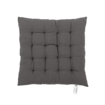 Szara poduszka na krzesło Tiseco Home Studio, 40x40 cm