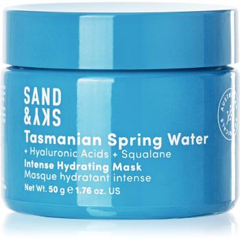 Sand & Sky Tasmanian Spring Water Intense Hydrating Mask intensywna maska nawilżająca 50 g
