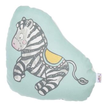 Poduszka dziecięca z domieszką bawełny Mike & Co. NEW YORK Pillow Toy Zebra, 28x29 cm