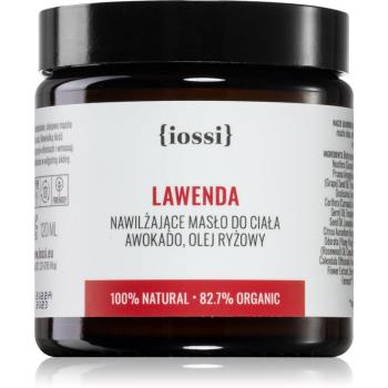 Iossi Classic Lavender odżywcze masło do ciała Avocado & Rice Oil 120 ml