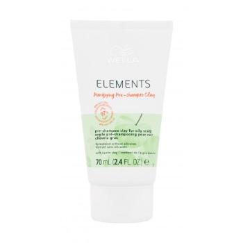 Wella Professionals Elements Purifying Pre-Shampoo Clay 70 ml maska do włosów dla kobiet