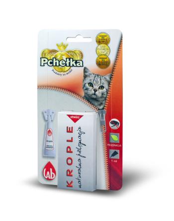 PCHEŁKA Krople przeciw ektopasożytom dla kota 1.0 ml