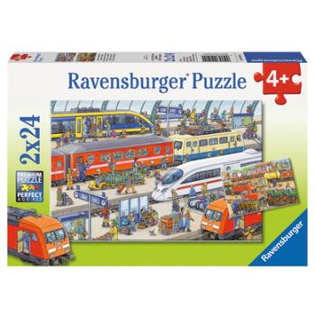 RAVENSBURGER Puzzle Na dworcu 09191