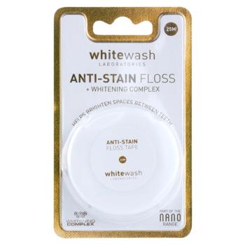 Whitewash Nano Anti-Stain nić dentystyczna o działaniu wybielającym 25 m