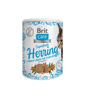 BRIT Care Cat Snack Superfruits herring dla kotów kastrowanych 100 g