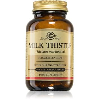Solgar Milk Thistle suplement diety na poprawę czynności wątroby 50 caps.