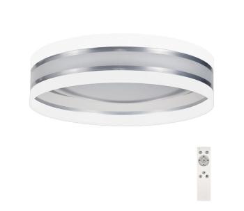 LED Ściemniany plafon SMART CORAL LED/24W/230V biały/srebrny + pilot