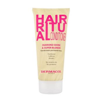 Dermacol Hair Ritual Super Blonde Conditioner 200 ml odżywka dla kobiet