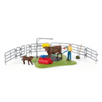 schleich® Farm World Myjnia szczęśliwych krów 42529