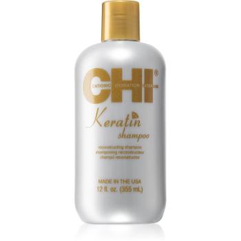 CHI Keratin szampon z keratyną do włosów suchych, trudno poddających się stylizacji 355 ml