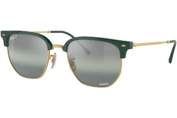 Ray-Ban New Clubmaster Chromance Collection RB4416 6655G4 Polarized L (53)