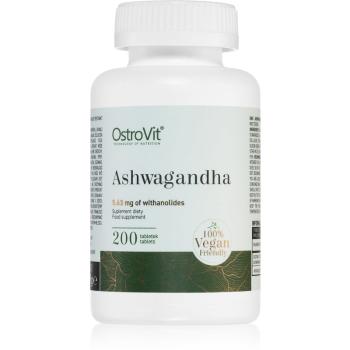 OstroVit Ashwagandha suplement diety na wsparcie zdrowia fizycznego i psychicznego 200 caps.