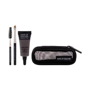 Make Up For Ever Aqua Brow Waterproof Eyebrow Corrector Kit 7 ml żel i pomada do brwi dla kobiet 35 Taupe