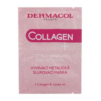 Dermacol Collagen+ Lifting Metallic Peel-Off 15 ml maseczka do twarzy dla kobiet