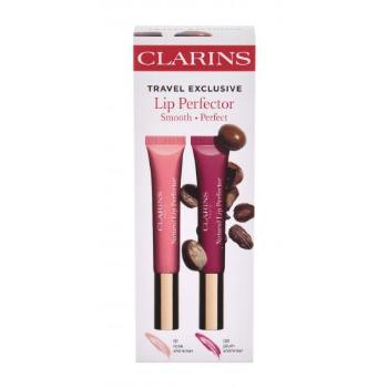 Clarins Natural Lip Perfector zestaw zestaw 01 Rose Shimmer