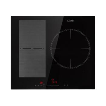 Klarstein Delicatessa 3 Flex, indukcyjna płyta kuchenna, 3 strefy, strefa łączona, 6600 W, kolor czarny