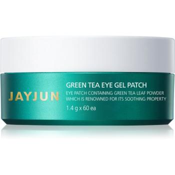 Jayjun Eye Gel Patch Green Tea maska hydrożel wokół oczu do rozjaśnienia i nawilżenia 60x1,4 g