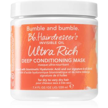 Bumble and bumble Hairdresser's Invisible Oil Ultra Rich Deep Mask maseczka odżywcza do suchych włosów 200 ml