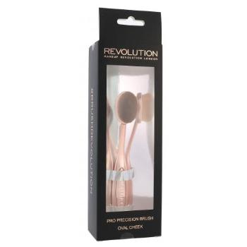 Makeup Revolution London Brushes Pro Precision Brush Large Oval Cheek 1 szt pędzel do makijażu dla kobiet
