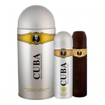 Cuba Gold zestaw Edt 100ml + 200ml Deodorant dla mężczyzn