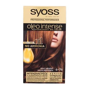 Syoss Oleo Intense Permanent Oil Color 50 ml farba do włosów dla kobiet 6-76 Warm Copper