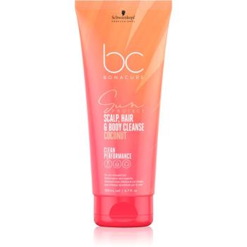 Schwarzkopf Professional BC Bonacure Sun Protect szampon do włosów i ciała 200 ml