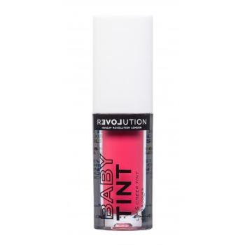 Revolution Relove Baby Tint Lip & Cheek 1,4 ml pomadka dla kobiet Fuchsia