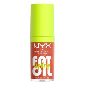NYX Professional Makeup Fat Oil Lip Drip 4,8 ml olejek do ust dla kobiet 06 Follow Black