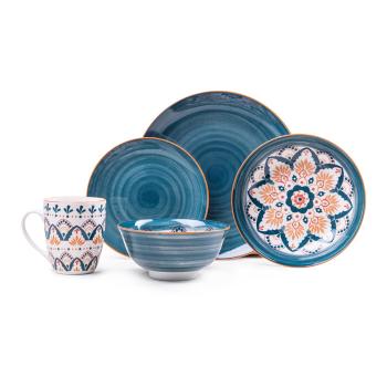 Naczynia porcelanowe w zestawie 30 sztuk Bonami Essentials Hestia