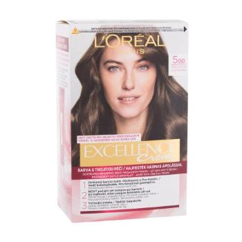 L'Oréal Paris Excellence Creme Triple Protection 48 ml farba do włosów dla kobiet Uszkodzone pudełko 500 Natural Brown