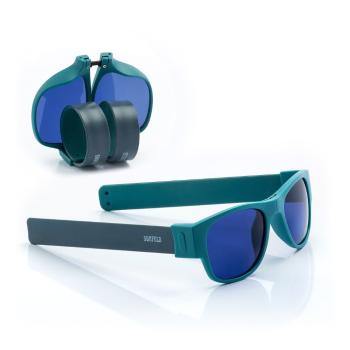 Niebieskie zwijane okulary przeciwsłoneczne InnovaGoods Sunfold AC4