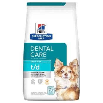 HILL'S Prescription Diet Dental Care t/d Mini 3 kg dla psów z problemami z zębami małych ras