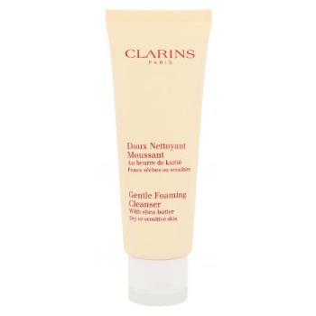 Clarins Gentle Foaming Cleanser Dry Skin 125 ml pianka oczyszczająca dla kobiet