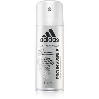 Adidas Pro Invisible antyperspirant przeciw białym śladom dla mężczyzn 150 ml
