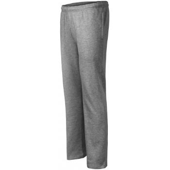 Męskie/dziecięce spodnie dresowe, ciemnoszary marmur, XL