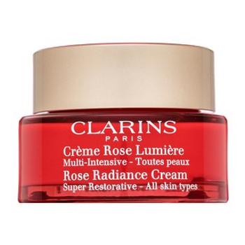 Clarins Rose Radiance Cream Super Restorative krem na dzień z formułą przeciwzmarszczkową 50 ml