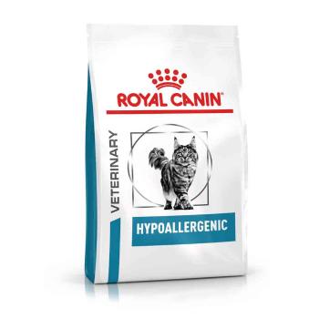 ROYAL CANIN Veterinary Cat Hypoallergenic 0,4 kg sucha karma dla dorosłych kotów wykazujących niepożądane reakcje na pokarm