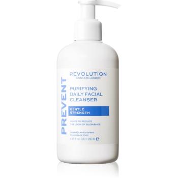 Revolution Skincare Blemish Prevent delikatny żel oczyszczający do skóry z problemami 250 ml