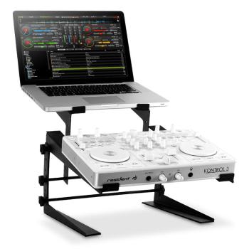 Resident DJ DJX-250, statyw pod laptop/mikser, stojak, kolor czarny