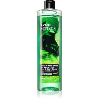 Avon Senses Jungle Rainburst szampon i żel pod prysznic 2 w 1 500 ml