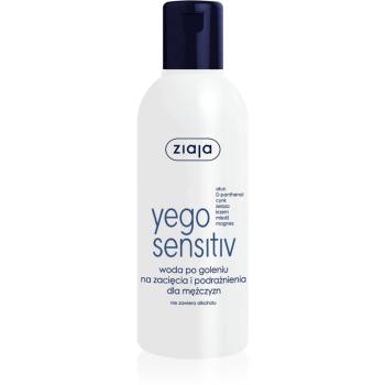 Ziaja Yego Sensitiv woda po goleniu na zacięcia i podrażnienia dla mężczyzn 200 ml